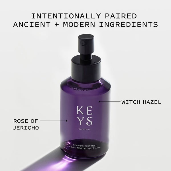 Reviving Aura Mist Ingredients: Rose of Jericho and Witch Hazel